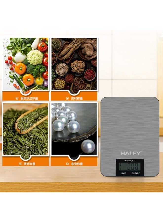 Haley High-Precision Electronic Gram Scale, Home Baking Scale, Food Weighing Scale, Kitchen Scale, 5KG - Image 4